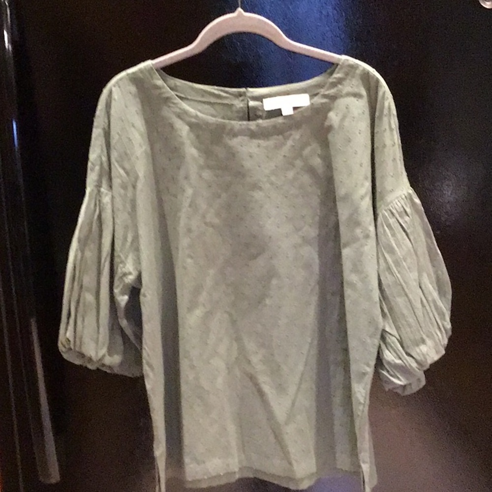 Elegant Green Women's Top by Loft